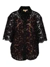 Michael Michael Kors Lace Shirt In Black