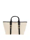 Michael Michael Kors Small Moore Satchel Bag In Neutrals