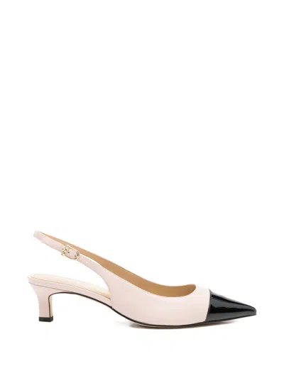 Michael Michael Kors Pointed-toe High-heeled Sandals In Brown