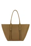 Michael Michael Kors Michael By Michael Kors Cappuccino Leather Moore Shopping Bag