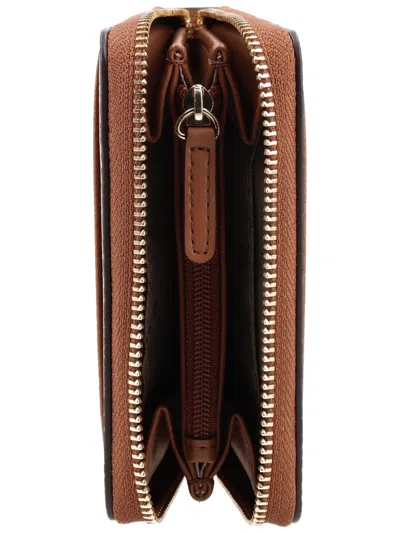 Michael Michael Kors Card Case In Brown