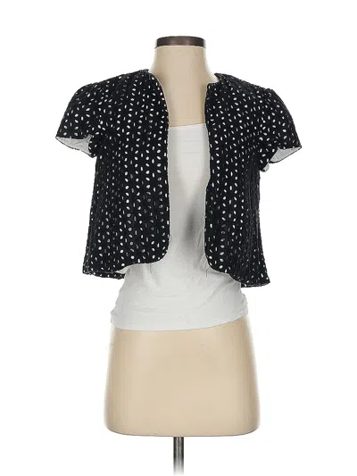 Pre-owned Michael Michael Kors Cardigan Sweater In Black