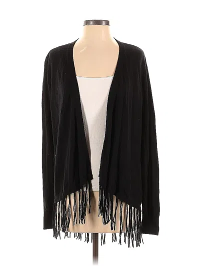 Pre-owned Michael Michael Kors Cardigan Sweater In Black