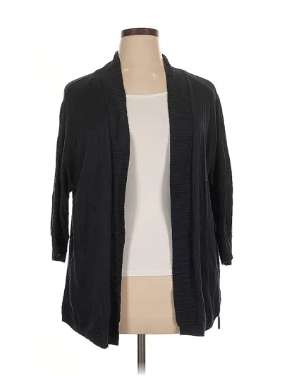 Pre-owned Michael Michael Kors Cardigan Sweater In Black