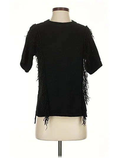 Pre-owned Michael Michael Kors Cardigan Sweater In Black