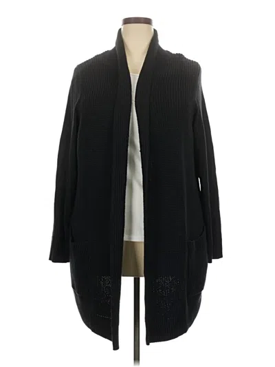 Pre-owned Michael Michael Kors Cardigan Sweater In Black