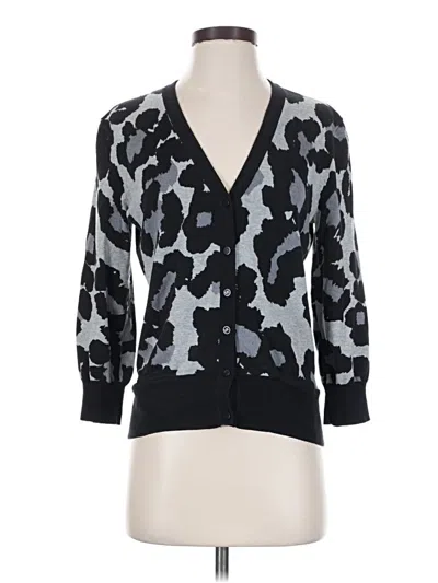 Pre-owned Michael Michael Kors Cardigan Sweater In Black
