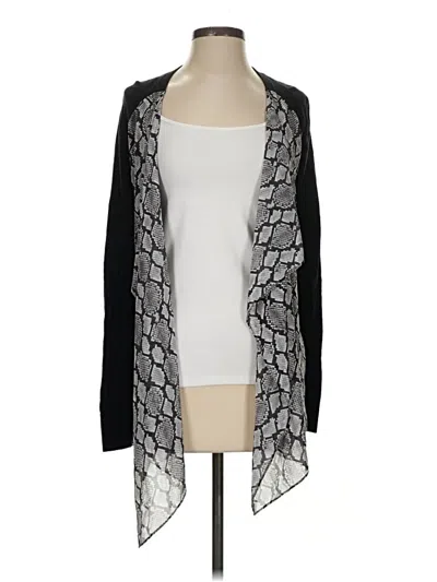 Pre-owned Michael Michael Kors Cardigan Sweater In Black