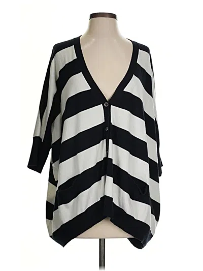 Pre-owned Michael Michael Kors Cardigan Sweater In Black