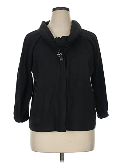 Pre-owned Michael Michael Kors Cardigan Sweater In Black
