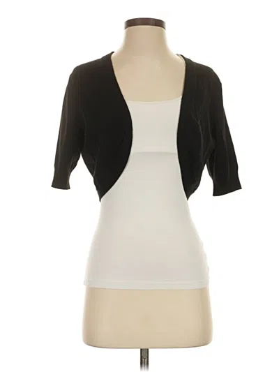 Pre-owned Michael Michael Kors Cardigan Sweater In Black