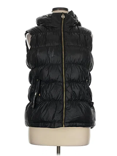 Pre-owned Michael Michael Kors Cardigan Sweater In Black