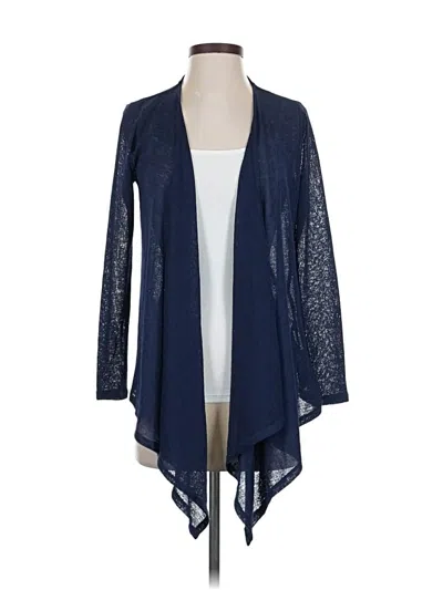 Pre-owned Michael Michael Kors Cardigan Sweater In Blue