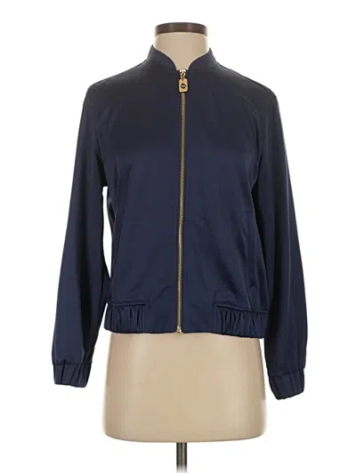 Pre-owned Michael Michael Kors Cardigan Sweater In Blue