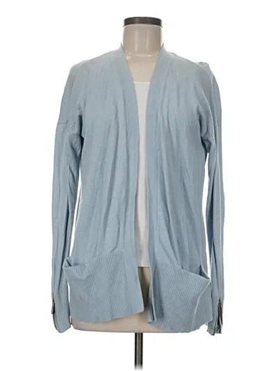 Pre-owned Michael Michael Kors Cardigan Sweater In Blue