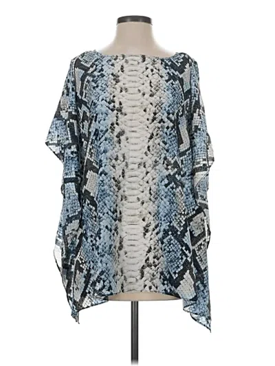 Pre-owned Michael Michael Kors Cardigan Sweater In Blue