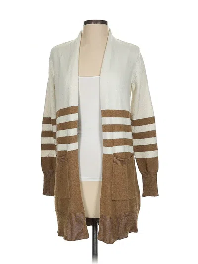 Pre-owned Michael Michael Kors Cardigan Sweater In Brown