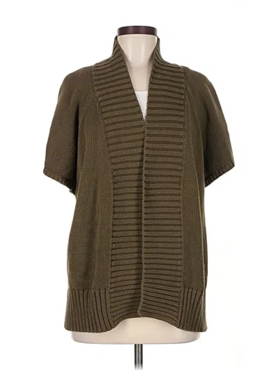 Pre-owned Michael Michael Kors Cardigan Sweater In Brown