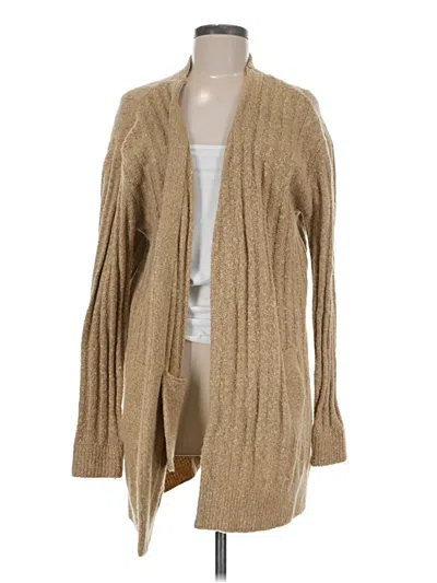 Pre-owned Michael Michael Kors Cardigan Sweater In Brown