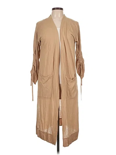 Pre-owned Michael Michael Kors Cardigan Sweater In Brown