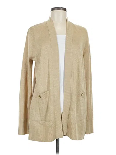 Pre-owned Michael Michael Kors Cardigan Sweater In Brown