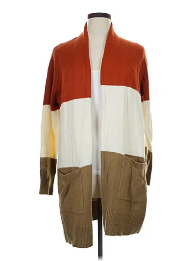 Pre-owned Michael Michael Kors Cardigan Sweater In Brown