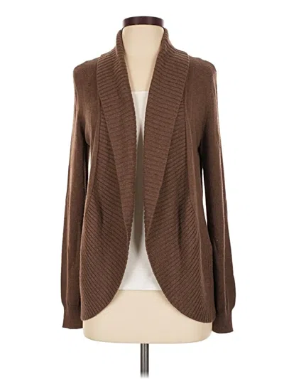 Pre-owned Michael Michael Kors Cardigan Sweater In Brown