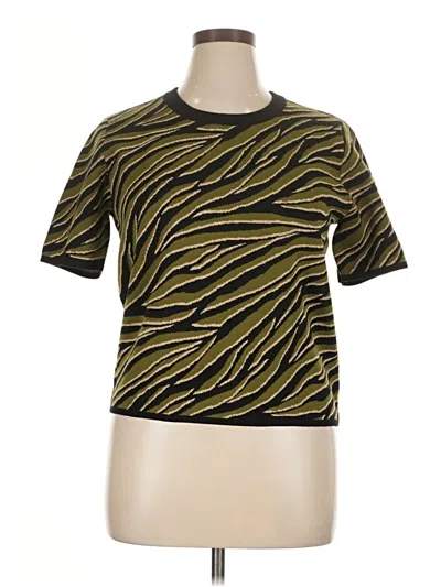 Pre-owned Michael Michael Kors Cardigan Sweater In Gold