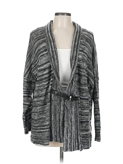 Pre-owned Michael Michael Kors Cardigan Sweater In Gray