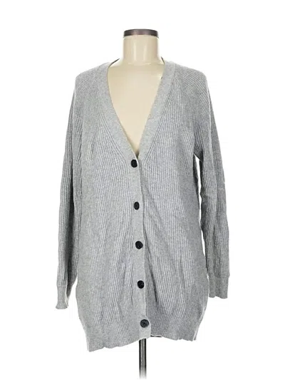 Pre-owned Michael Michael Kors Cardigan Sweater In Gray