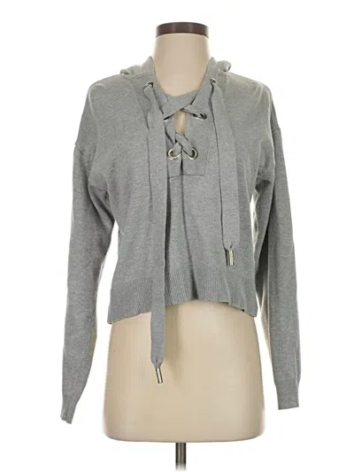 Pre-owned Michael Michael Kors Cardigan Sweater In Gray
