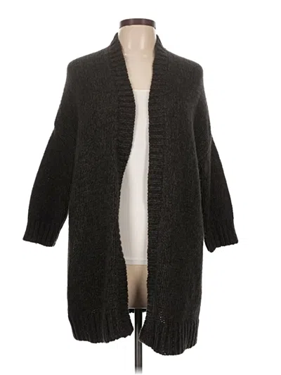 Pre-owned Michael Michael Kors Cardigan Sweater In Gray