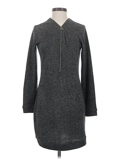 Pre-owned Michael Michael Kors Cardigan Sweater In Gray