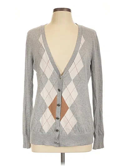 Pre-owned Michael Michael Kors Cardigan Sweater In Gray