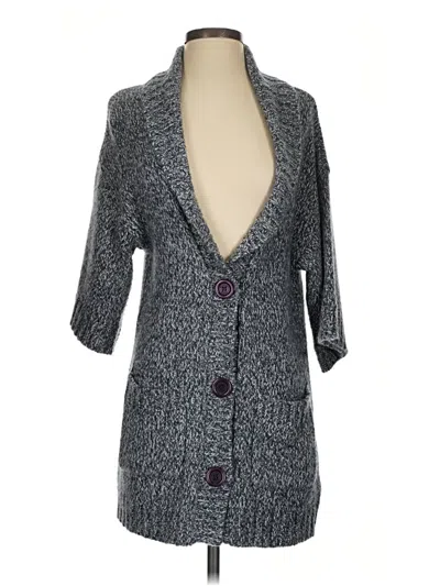 Pre-owned Michael Michael Kors Cardigan Sweater In Gray