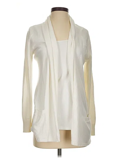 Pre-owned Michael Michael Kors Cardigan Sweater In Ivory