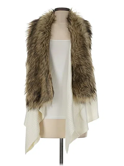 Pre-owned Michael Michael Kors Cardigan Sweater In Ivory