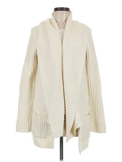 Pre-owned Michael Michael Kors Cardigan Sweater In Ivory