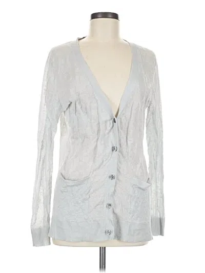 Pre-owned Michael Michael Kors Cardigan Sweater In Silver