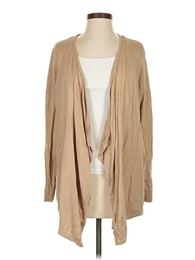 Pre-owned Michael Michael Kors Cardigan Sweater In Tan
