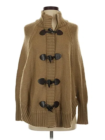 Pre-owned Michael Michael Kors Cardigan Sweater In Tan
