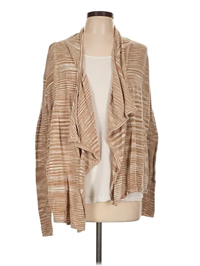 Pre-owned Michael Michael Kors Cardigan Sweater In Tan