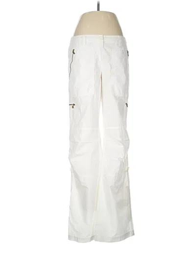 Pre-owned Michael Michael Kors Cargo Pants In Ivory