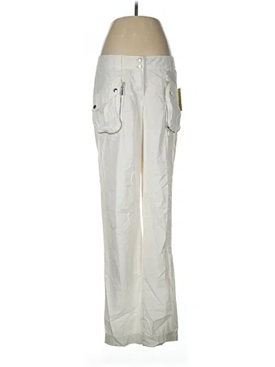 Pre-owned Michael Michael Kors Cargo Pants In Ivory