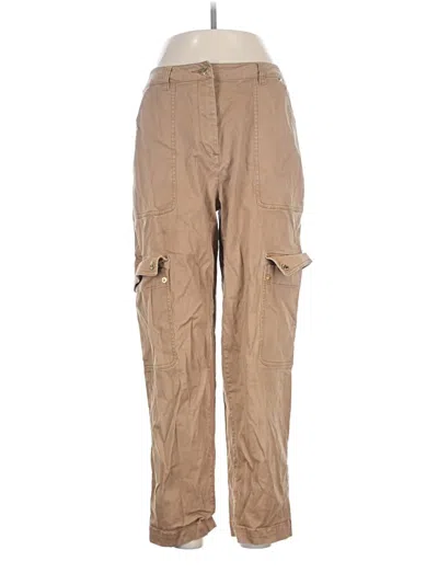 Pre-owned Michael Michael Kors Cargo Pants In Tan
