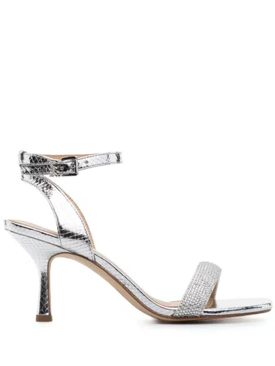 Michael Michael Kors Carrie Silver Strass Slipped Sandal
