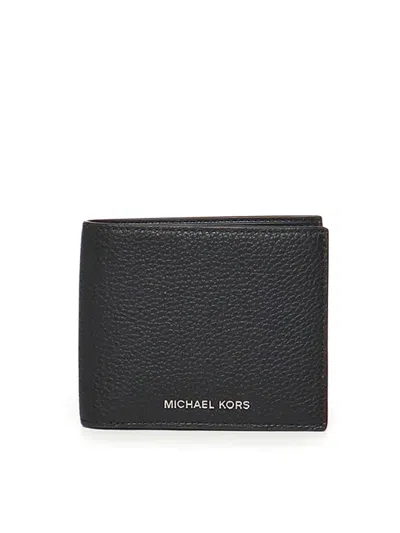 Michael Michael Kors Wallet In Leather In Black
