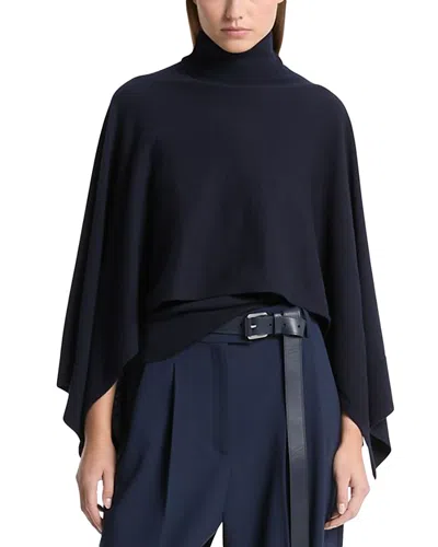 Michael Michael Kors Cashmere Caftan Top In Blue