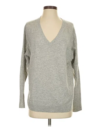 Pre-owned Michael Michael Kors Cashmere Pullover Sweater In Gray