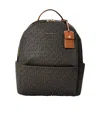 Michael Michael Kors Casual Backpack In Red